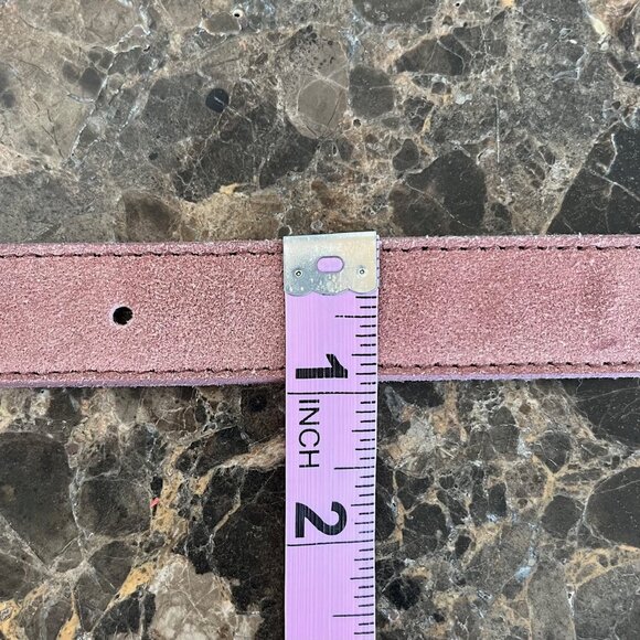 Free People Wildwood Suede Leather Western Etched Buckle Belt XS/S - Picture 16 of 16